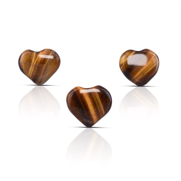 Natural Tiger Eye Handcrafted Carving Hearth 3 Pcs Set