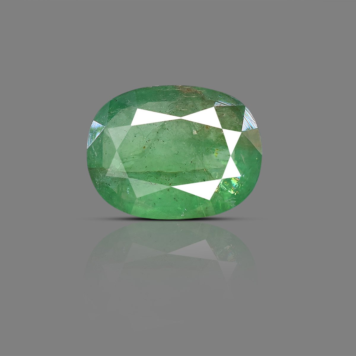 rg-zam-em-736-1 6.97 carats Emerald ( 7.74 ratti Panna ) - Image 1