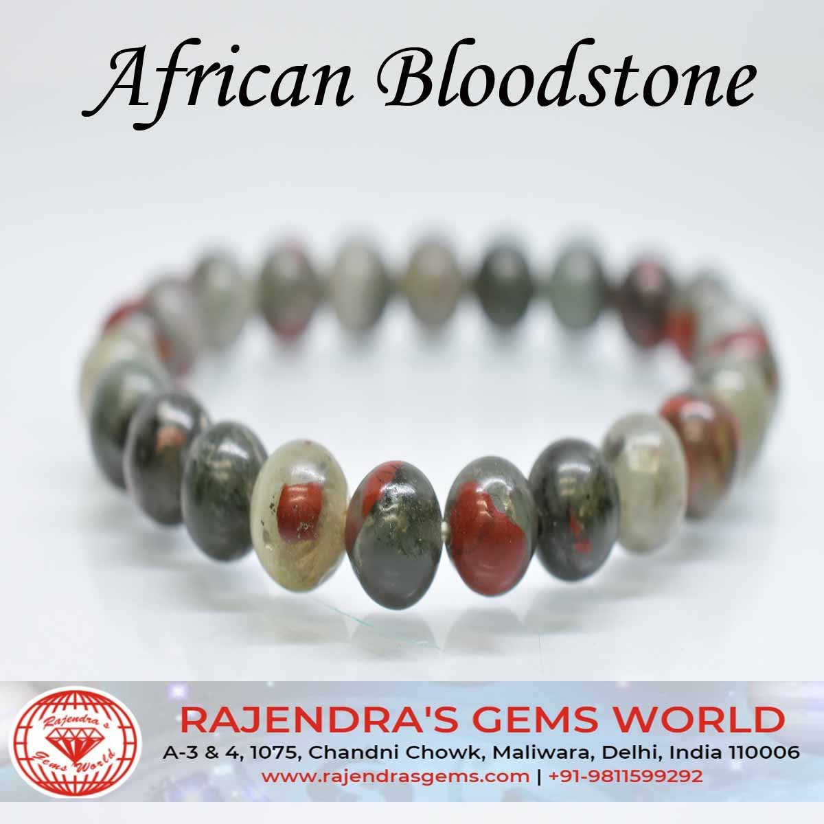 BLOODSTONE Bracelet - The Mala Tree