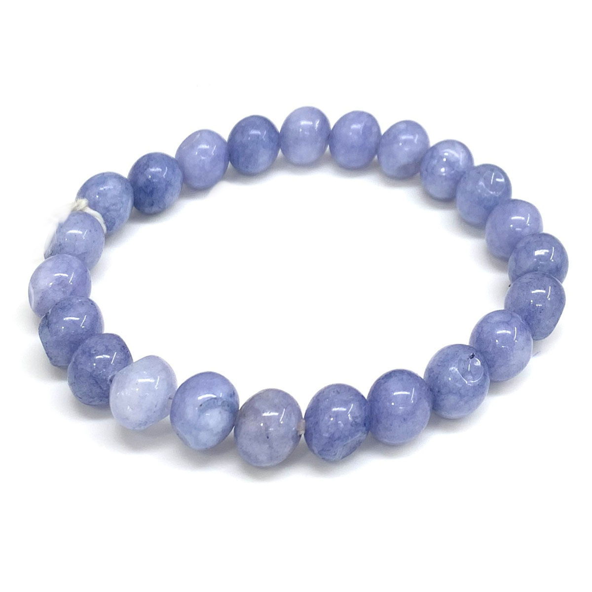 Angelite Gemstone Beaded Healing Bracelet For Youngsters - Rajendra's ...