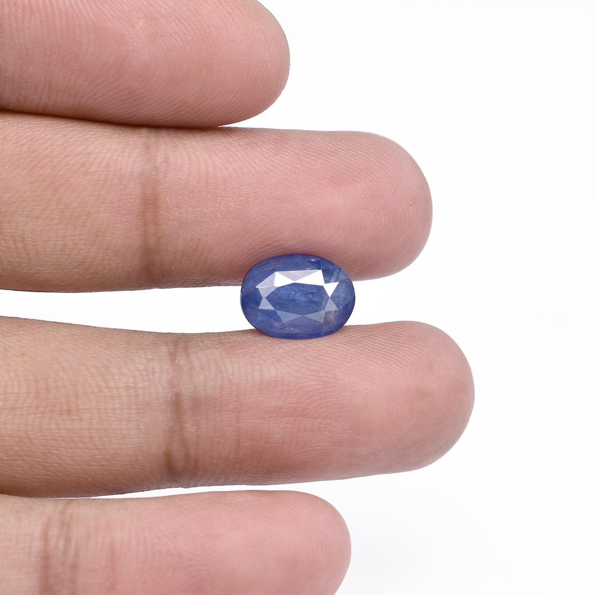 rgw-n-025-5 5.83 Carats  Blue Sapphire ( 6.48 Ratti Neelam ) - Image 5