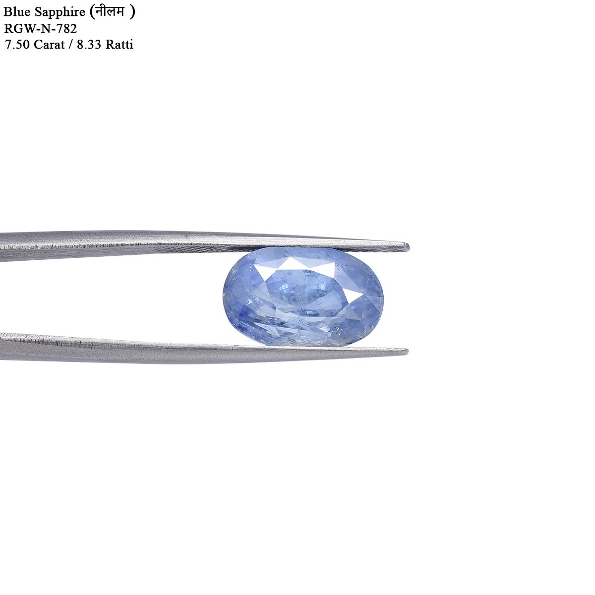 rgw-n-782-2 7.50 Carats Blue Sapphire ( 8.33 Ratti Neelam ) - Image 2