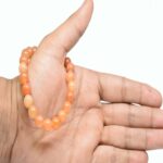 Orange Jasper Gemstone Beaded Bracelet For Men & Women