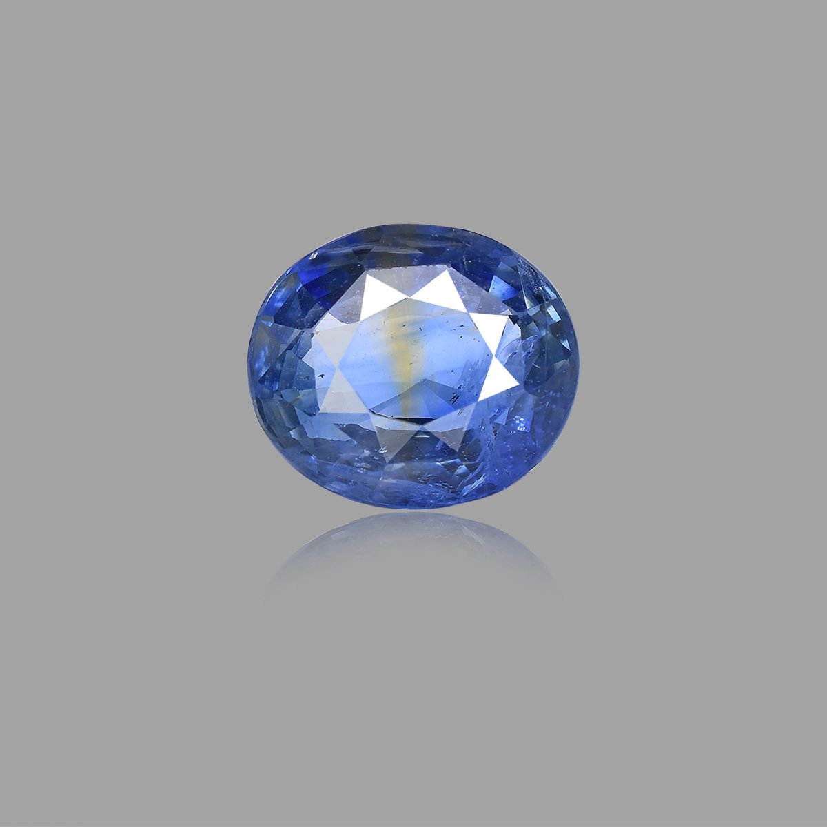 rgw-pita-805-1 6.78 carats Bi-color Sapphire ( 7.53 ratti Pitambari Neelam ) Heated - Image 1