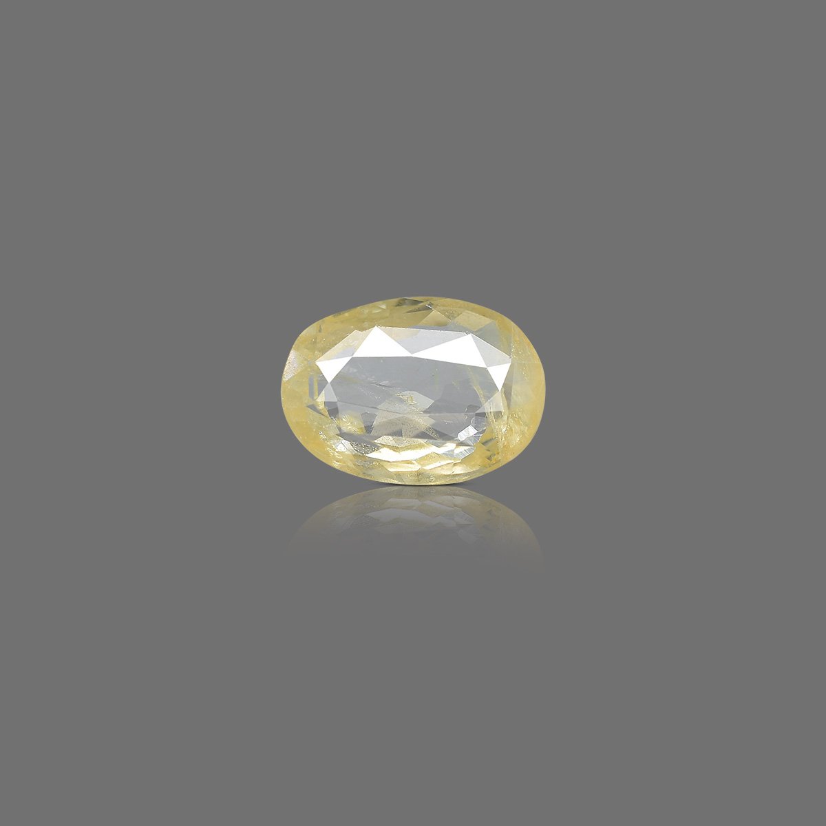 rgw-puk-161-1 4.58 Carats Yellow Sapphire ( 5.09 Ratti Pukhraj ) - Image 1