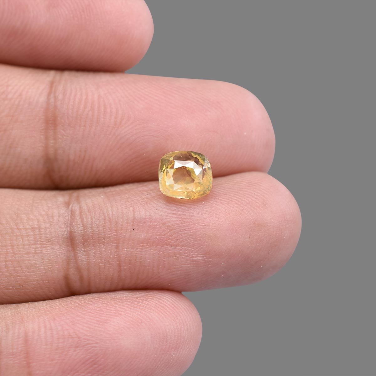 rgw-puk-223-5 3.04 Carats Yellow Sapphire ( 3.38 Ratti Pukhraj ) - Image 5