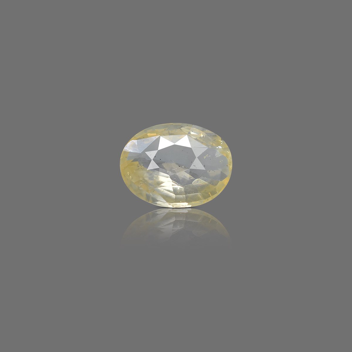rgw-puk-281-1 4.8 Carats Yellow Sapphire ( 5.33 Ratti Pukhraj ) - Image 1