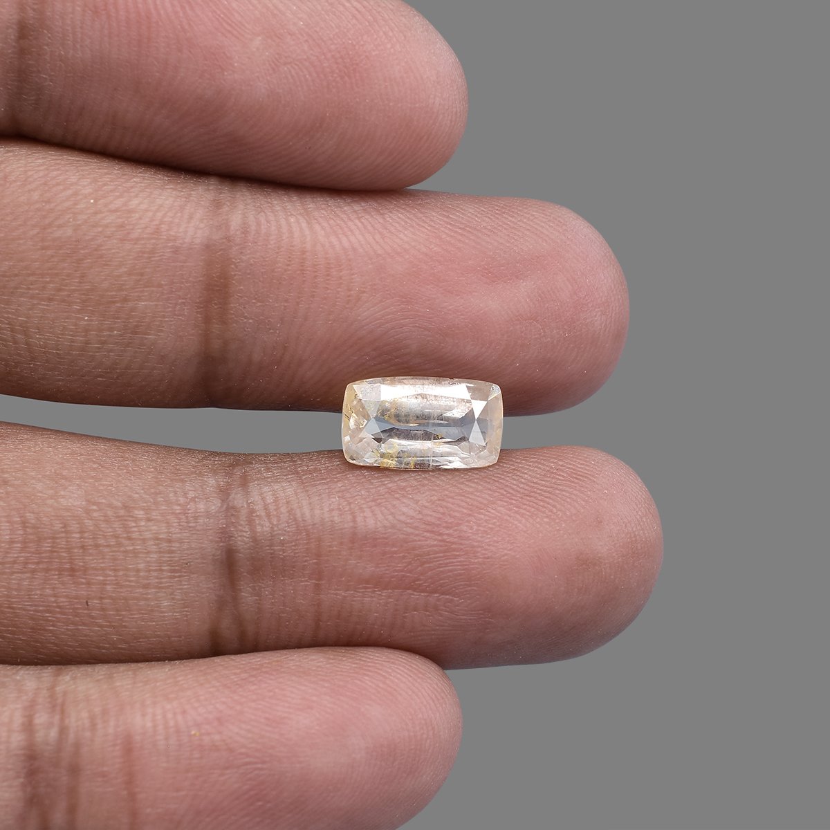 rgw-puk-733-5 4.7 Carats  Yellow Sapphire ( 5.22 Ratti Pukhraj ) - Image 5