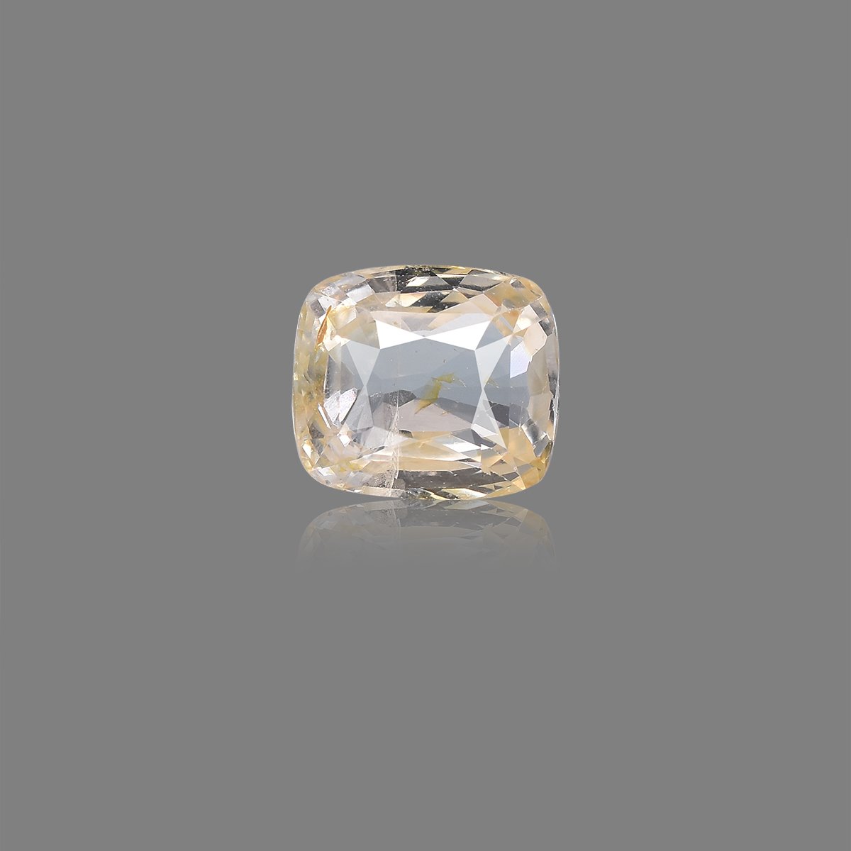 rgw-puk-739-1 2.1 Carats  Yellow Sapphire ( 2.33 Ratti Pukhraj ) - Image 1