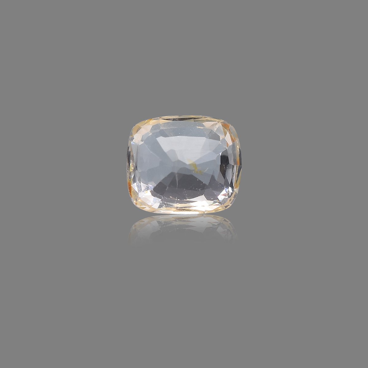 rgw-puk-739-2 2.1 Carats  Yellow Sapphire ( 2.33 Ratti Pukhraj ) - Image 2