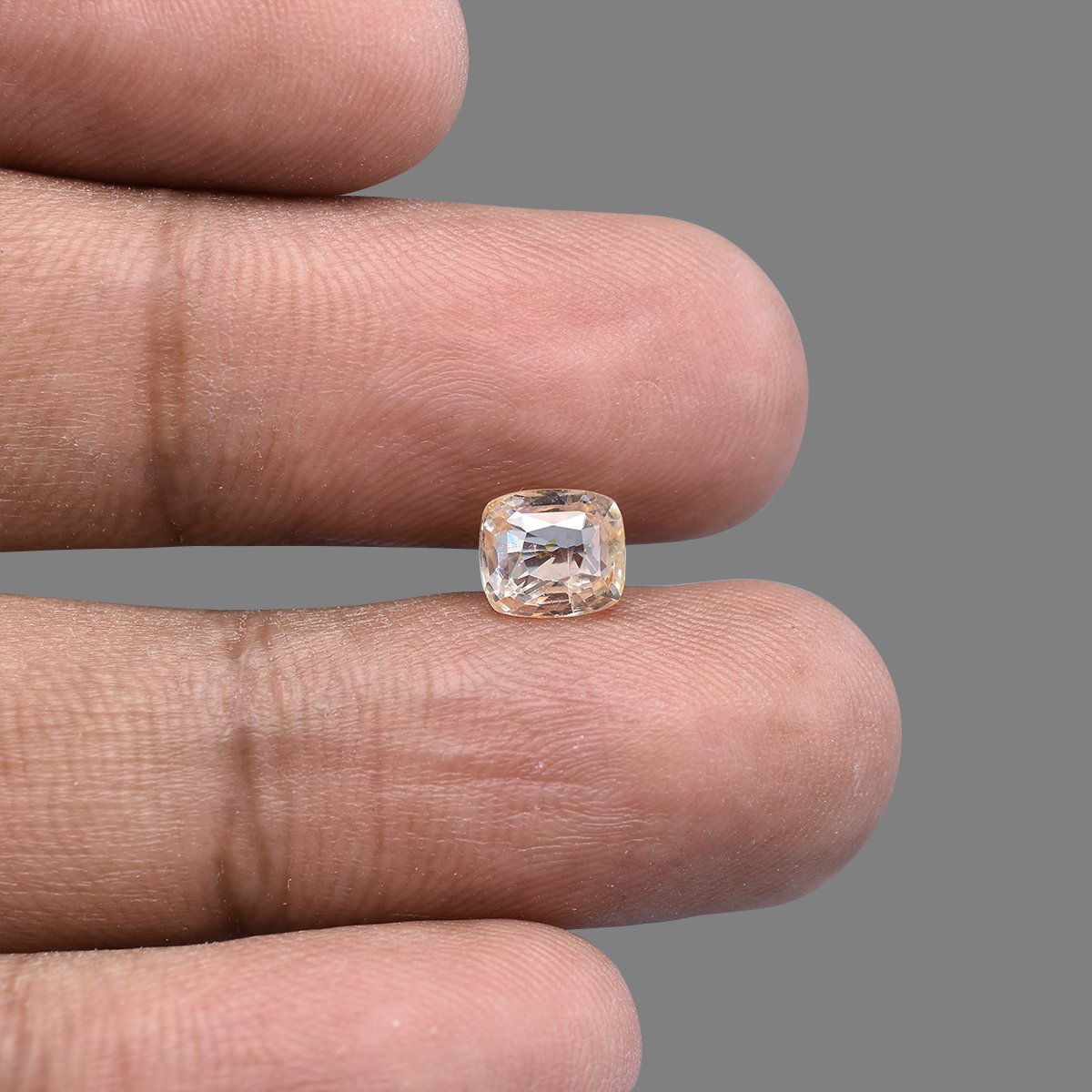 rgw-puk-739-5 2.1 Carats  Yellow Sapphire ( 2.33 Ratti Pukhraj ) - Image 5