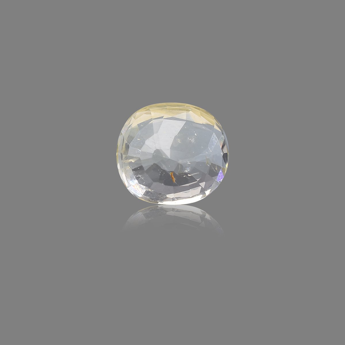 rgw-puk-754-2 4.76 Carats  Yellow Sapphire ( 5.29 Ratti Pukhraj ) - Image 2