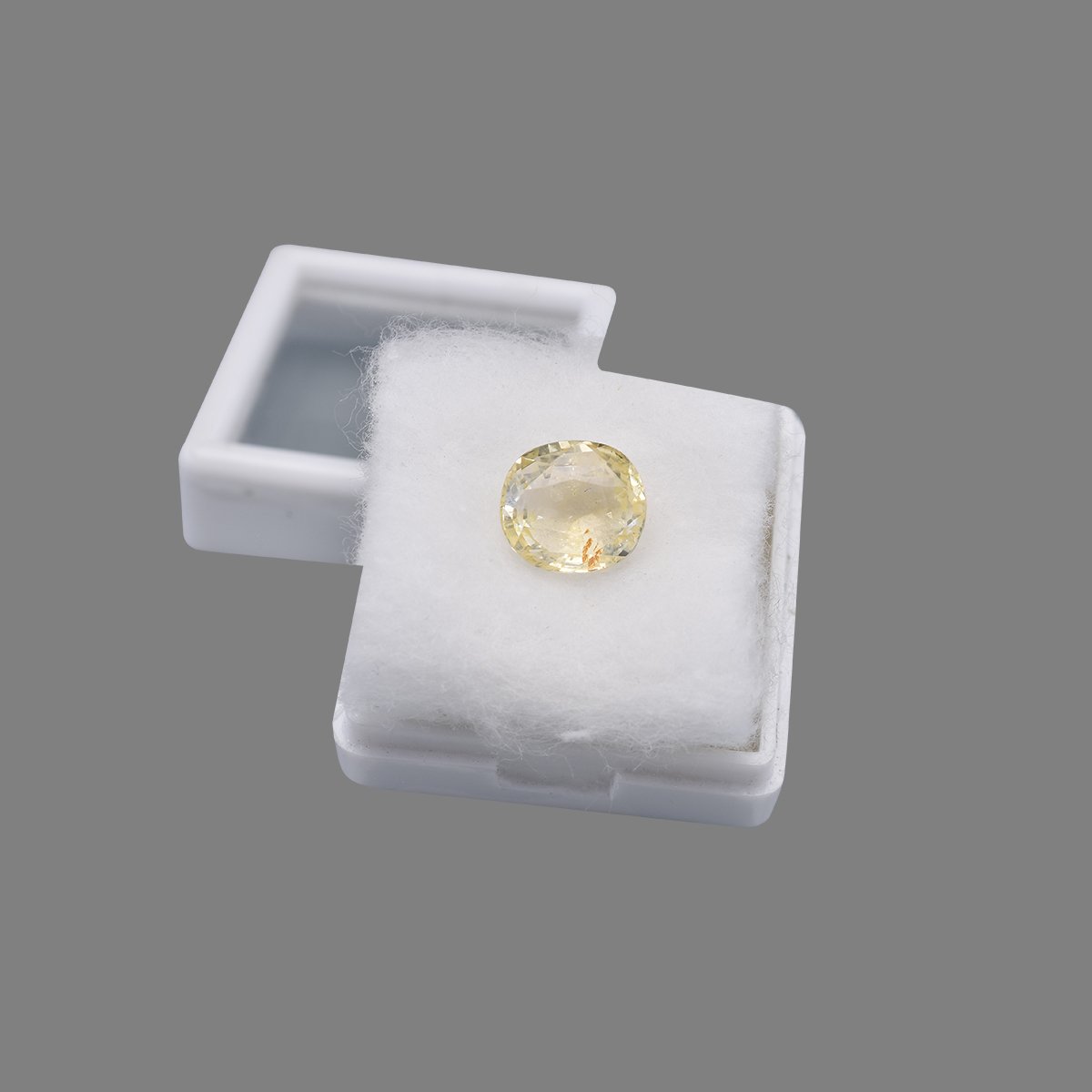 rgw-puk-754-6 4.76 Carats  Yellow Sapphire ( 5.29 Ratti Pukhraj ) - Image 6