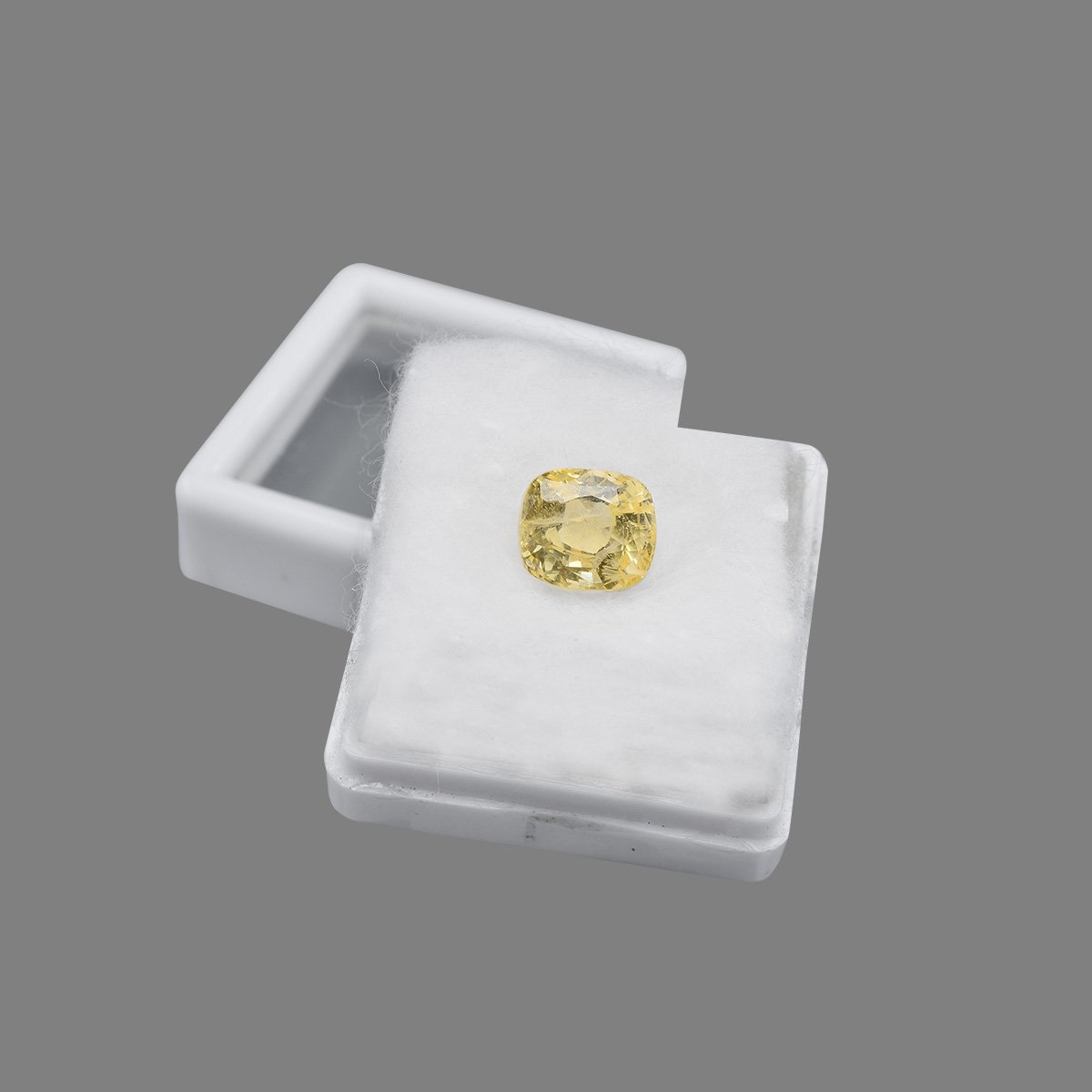 rgw-puk-768-6 4.75 Carats  Yellow Sapphire ( 5.28 Ratti Pukhraj ) - Image 6