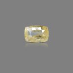 4.96 Carats  Yellow Sapphire ( 5.51 Ratti Pukhraj )
