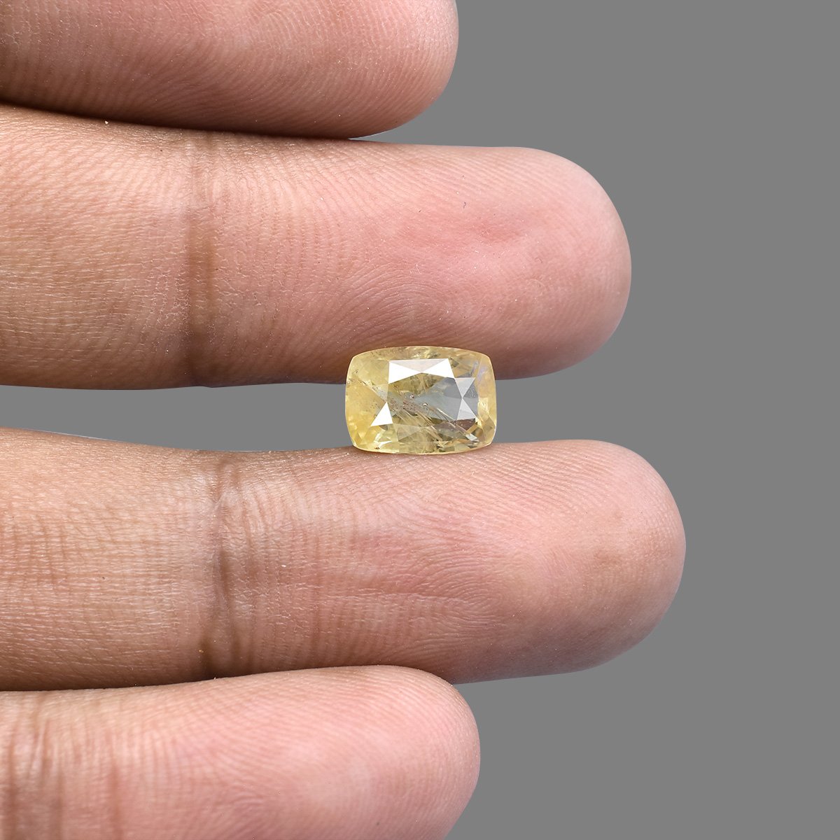 rgw-puk-770-5 4.96 Carats  Yellow Sapphire ( 5.51 Ratti Pukhraj ) - Image 5