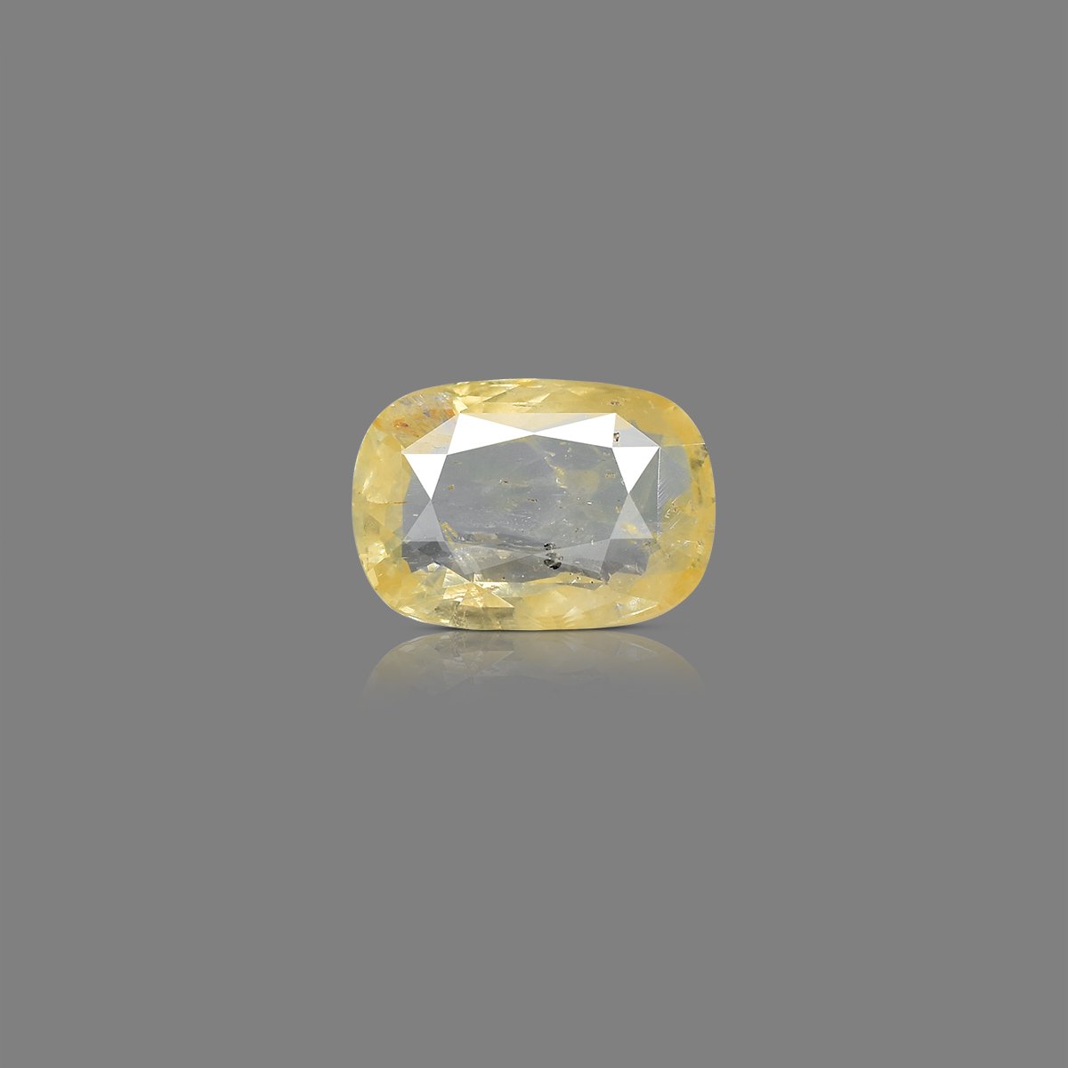 rgw-puk-773-1 5.03 Carats  Yellow Sapphire ( 5.59 Ratti Pukhraj ) - Image 1