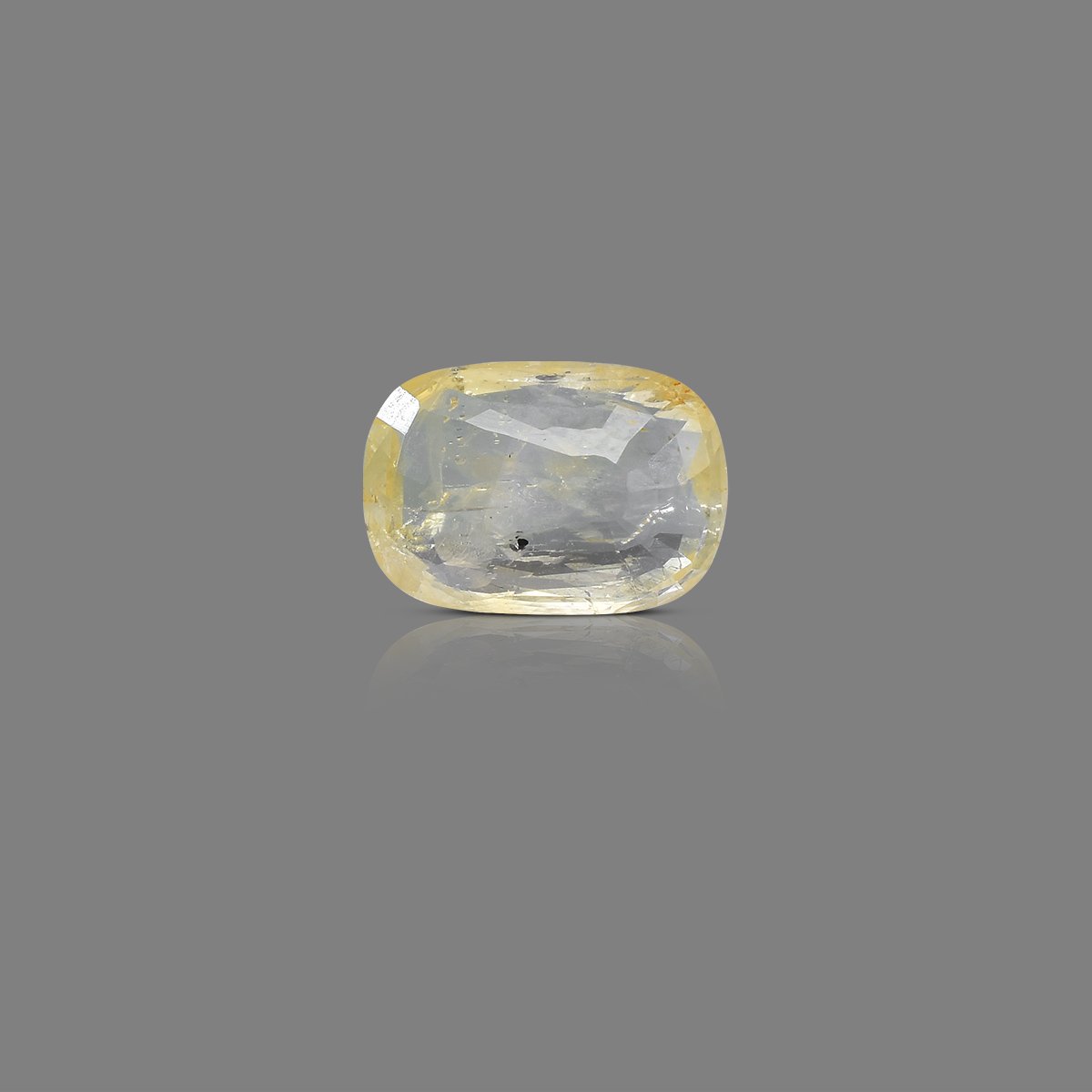 rgw-puk-773-4 5.03 Carats  Yellow Sapphire ( 5.59 Ratti Pukhraj ) - Image 4
