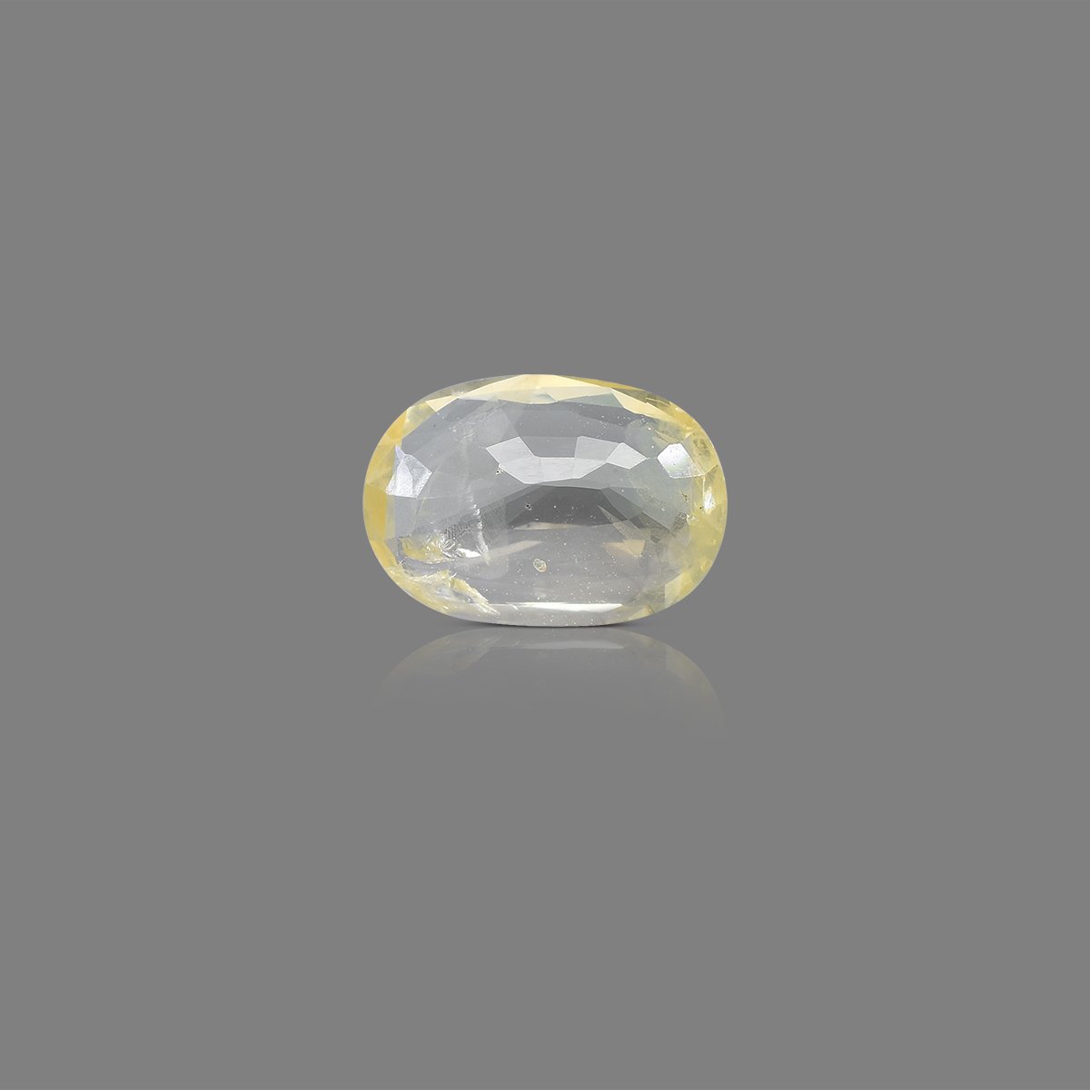 rgw-puk-774-4 3.24 Carats  Yellow Sapphire ( 3.6 Ratti Pukhraj ) - Image 4