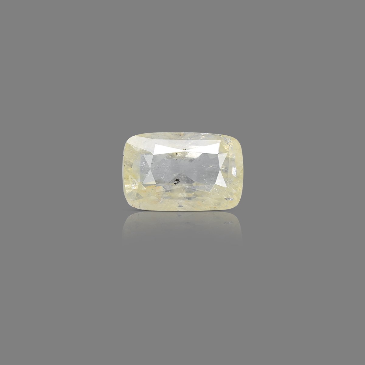 rgw-puk-780-1 6.82 Carats  Yellow Sapphire ( 7.58 Ratti Pukhraj ) - Image 1