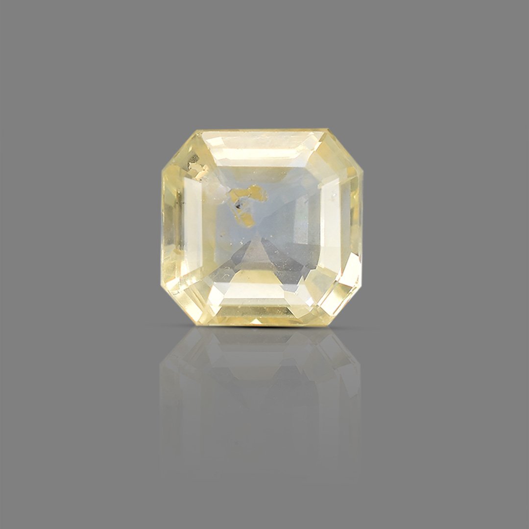 rgw-puk-903-1 5.93 Carats Yellow Sapphire ( 6.59 Ratti Pukhraj ) - Image 1