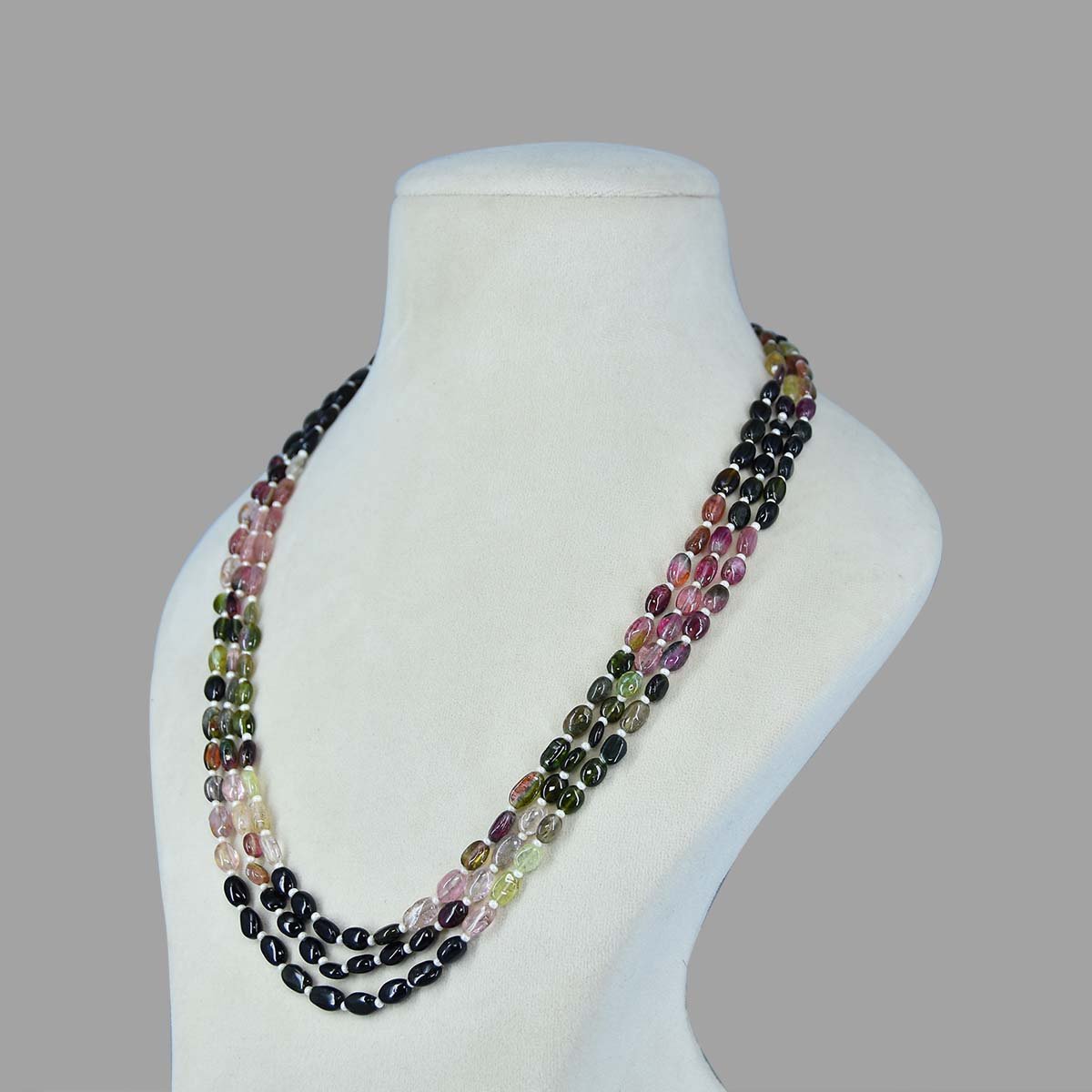 Multi Colour Oval Necklace Multi Colour Oval Necklace
