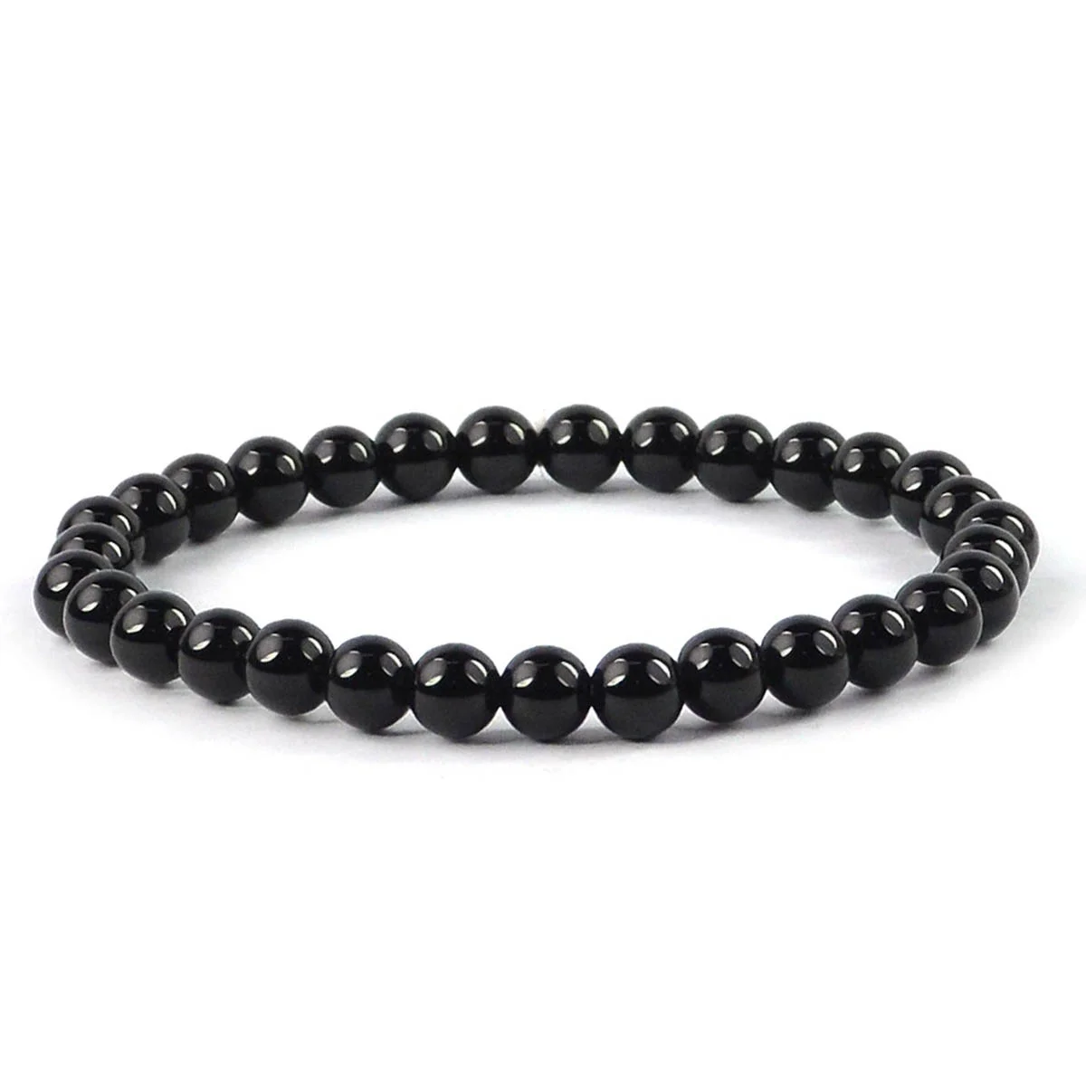 Tourmaline 8mm Gemstone Natural Beaded Unisex Bracelet Tourmaline 8mm Gemstone Natural Beaded Unisex Bracelet