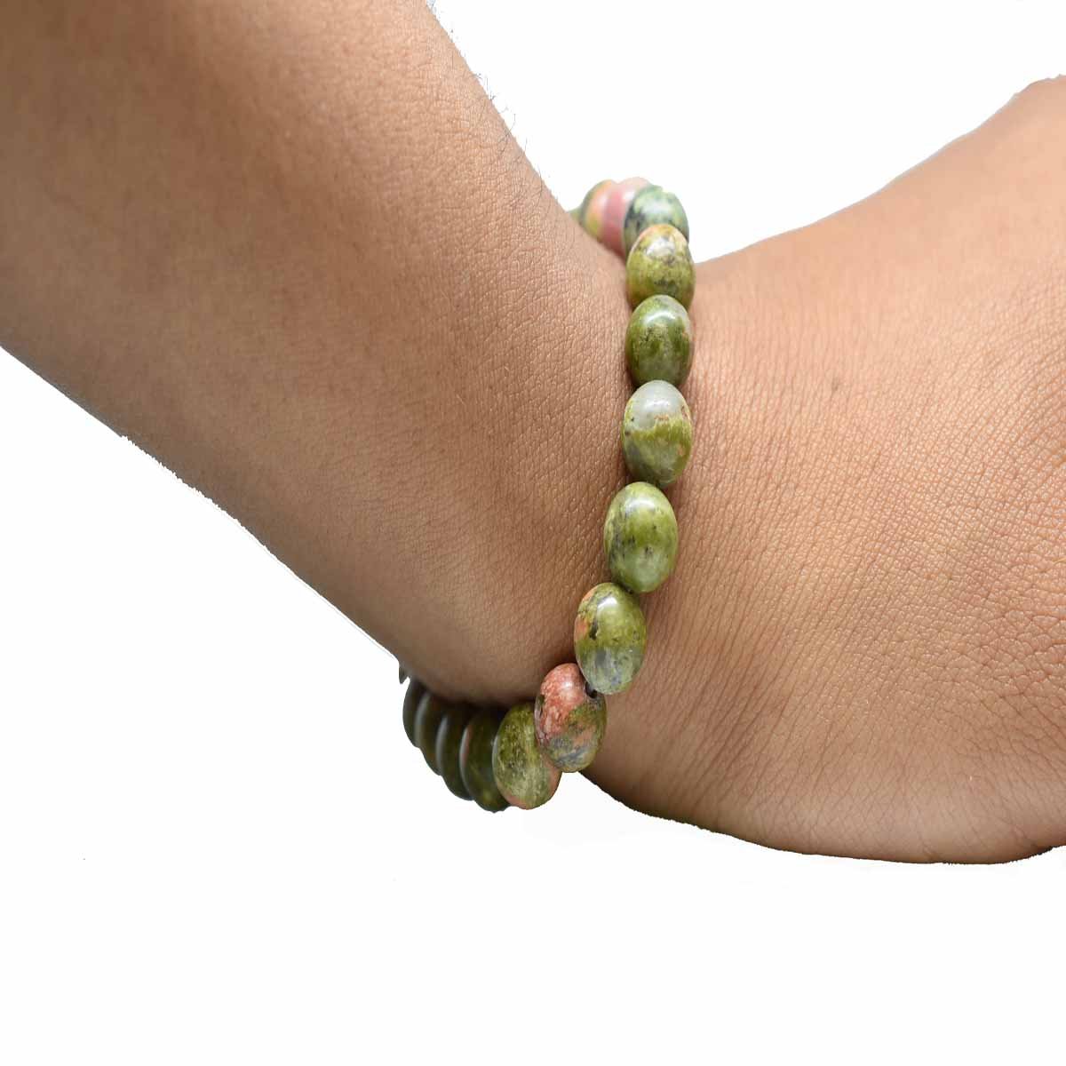 Unakite Bracelet - Rocks with Sass