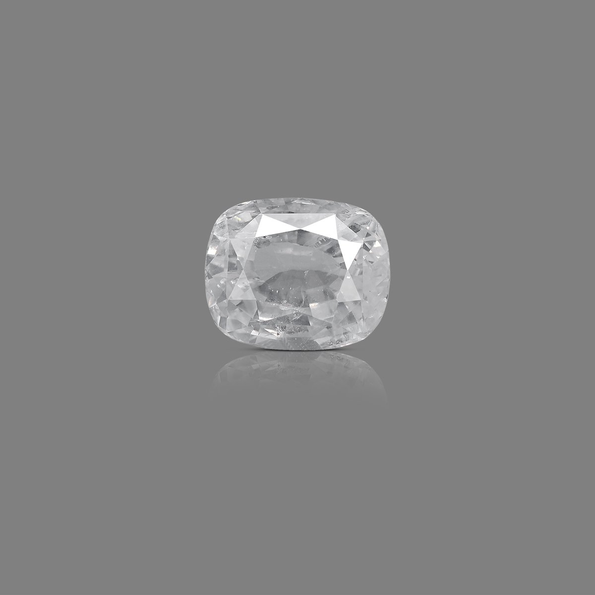 rgw-wpuk-787-1 5.78 Carats White Sapphire ( 6.42 Ratti Safed Pukhraj ) - Image 1
