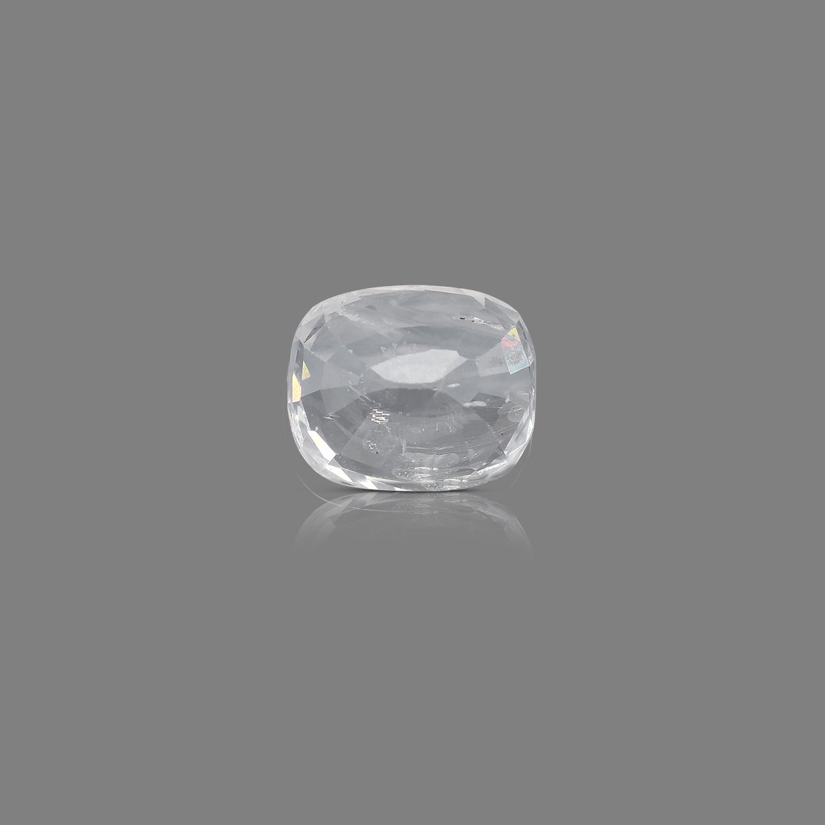 rgw-wpuk-787-4 5.78 Carats White Sapphire ( 6.42 Ratti Safed Pukhraj ) - Image 4